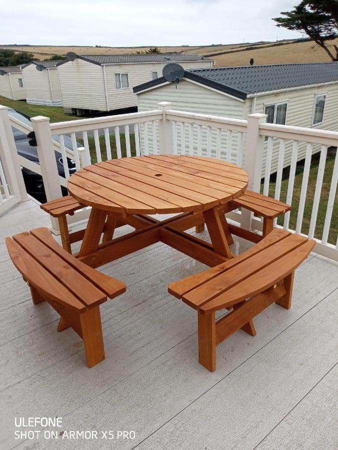 Newquay Bay Porth Caravan酒店 外观 照片